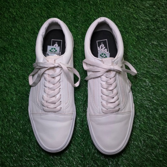 Vans Old Skool Classic Tumble True White Men's Size 10 - Picture 3 of 6